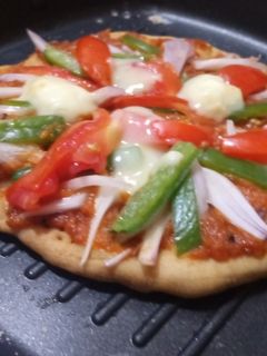 Wheat pizza செய்முறை முக்கிய புகைப்படம்