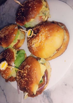 صورة لوصفة برجر 🍔