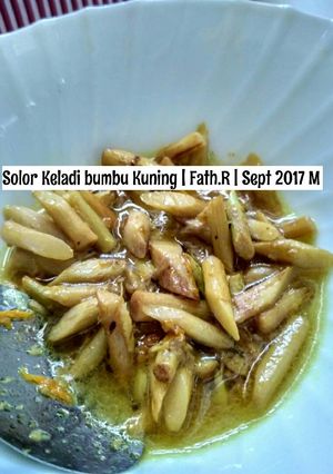 Foto resep Solor Keladi bumbu Kuning #SampitKuliner