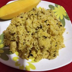 Methi pulao A picture of Methi pulao.