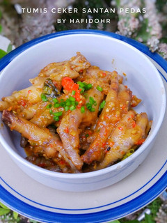 Foto resep Tumis Ceker Santan Pedas (11)