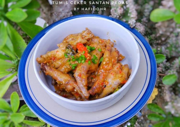 Tumis Ceker Santan Pedas (11)