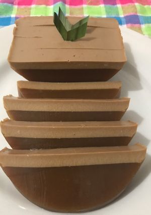Foto resep Puding Santan Gula Merah
