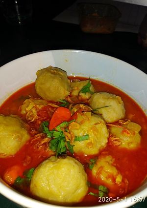 Foto resep Bakso kuah pedas