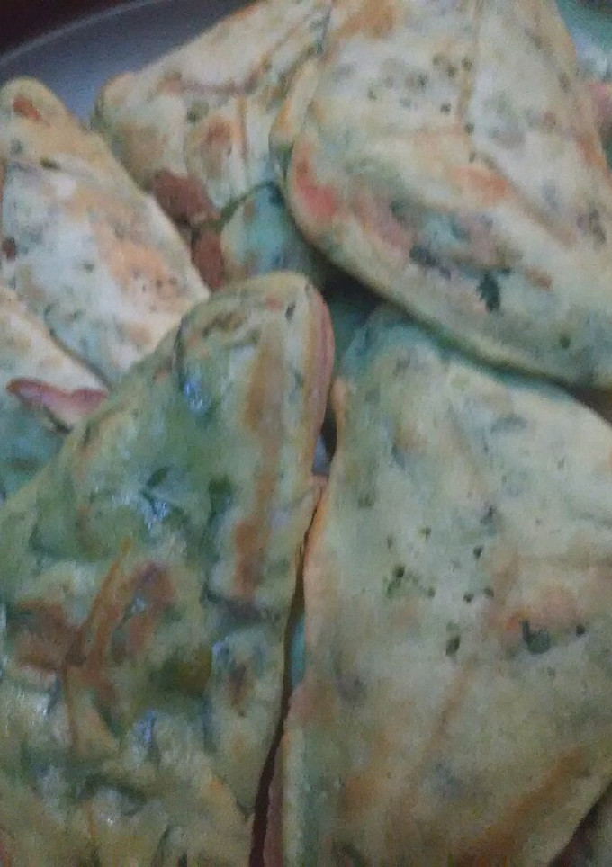 Una foto de Buñuelos de lechugas más Sanos y súper fáciles en Sandwichera
