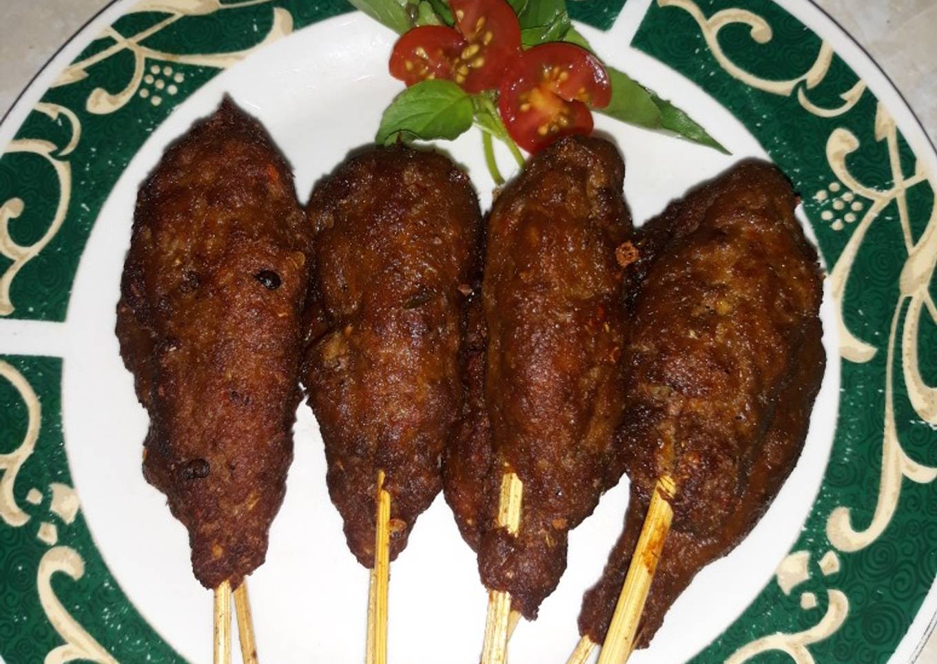 Sate cincang pedas