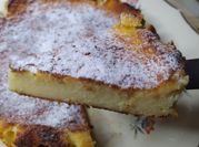 Una foto de tarta de queso mascarpone