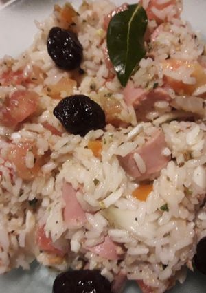 Una foto de Arroz primavera!