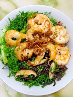 Hình của món Bún Tôm Hải Phòng Keto.
