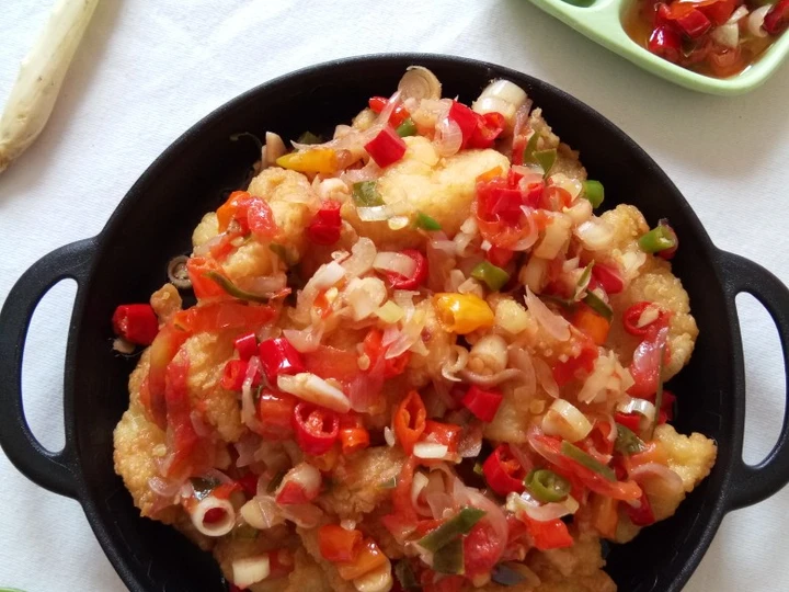 Langkah Mudah untuk Membikin Resep  60. Dori Crispy Sambal Matah yang Enak, Bikin Ketagihan