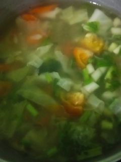 Foto resep Sayur Bening Sop Simple Cemplang Cemplung (Sop Bo'ong)