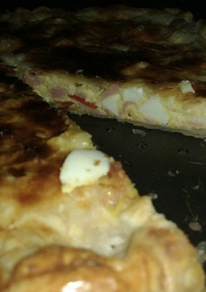 Una foto de Tarta de Jamón y Queso