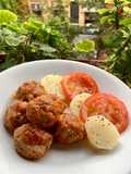 Polpette di manzo al concentrato di pomodoro