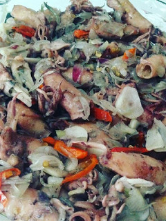 Foto resep Cumi asin tumis pedas