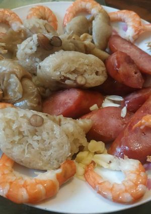 香腸大腸拼盤 的食譜成品照片