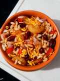Crispy Macaroni Bhel