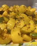 Bengali style zucchini curry