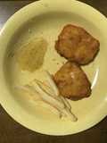 Fish and chips with Toyohira honey