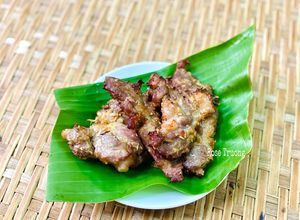 Hình của món Thịt Heo Nướng Sả.