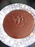 Mingau de chocolate sem lactose