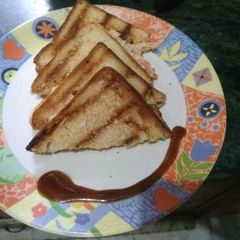 A picture of Paneer grill sandwich.