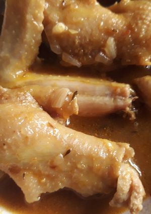 A picture of Chicken peppersoup.
