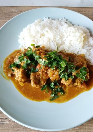 Zdjęcie przepisu Curry z jagnięciną.