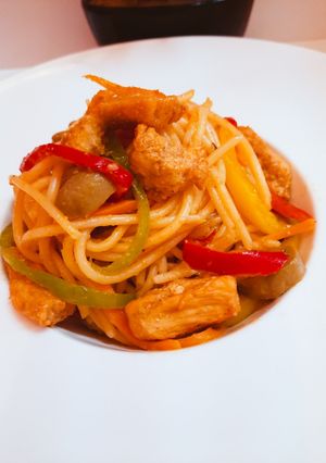 A picture of Chowmein.