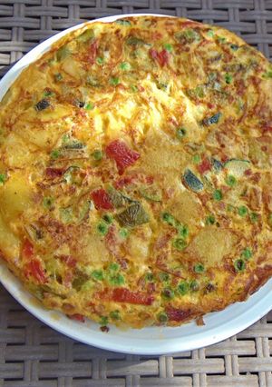 Una foto de 🍳Tortilla paisana🚜