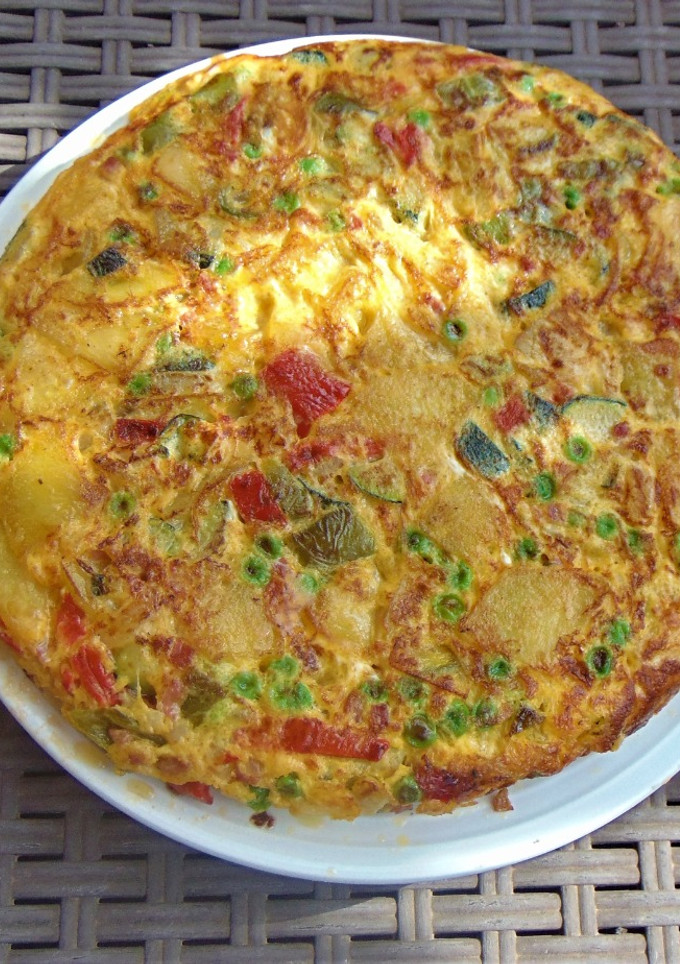 Una foto de 🍳Tortilla paisana🚜