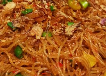 Cara Memasak Cepat 03. Bihun Goreng Kecap Simpel dan Mudah Enak Sempurna