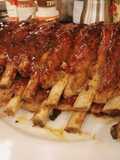 ซี่โครงหมูย่างซอสบาร์บีคิว