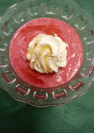 "Málnafagyi" házilag recept fotója