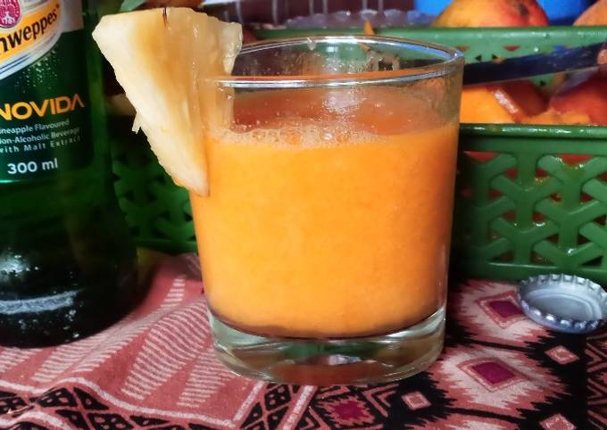 Mango pineapple smoothie Recipe by Winnie - Cookpad