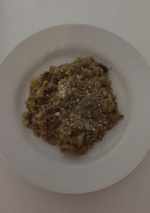 Una foto de Risotto a la quinoa con hinojo