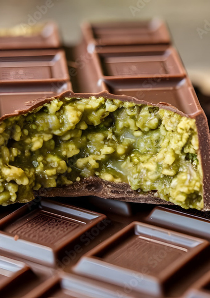 Una foto de Chocolate de Dubái