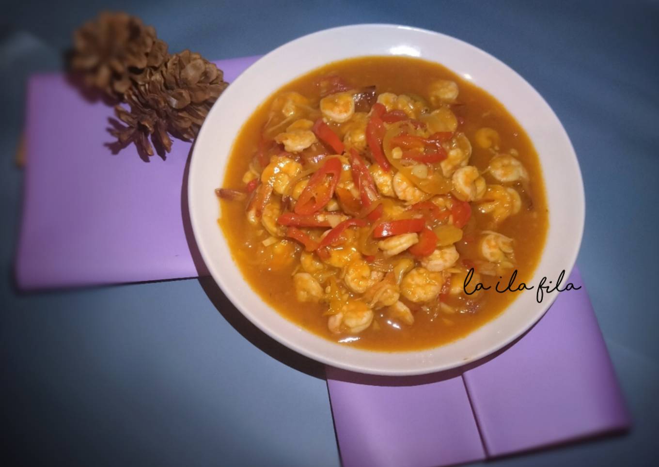 Udang asam manis