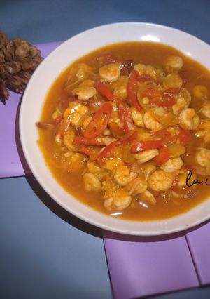 Foto resep Udang asam manis