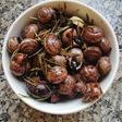 Caracoles fritos