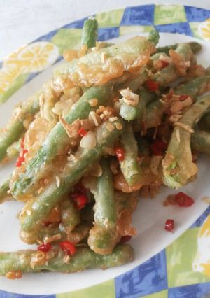 Foto resep Buncis Cabai Garam simpel tapi nendang!!
