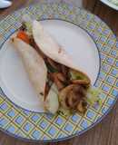 Wrap de champiñones