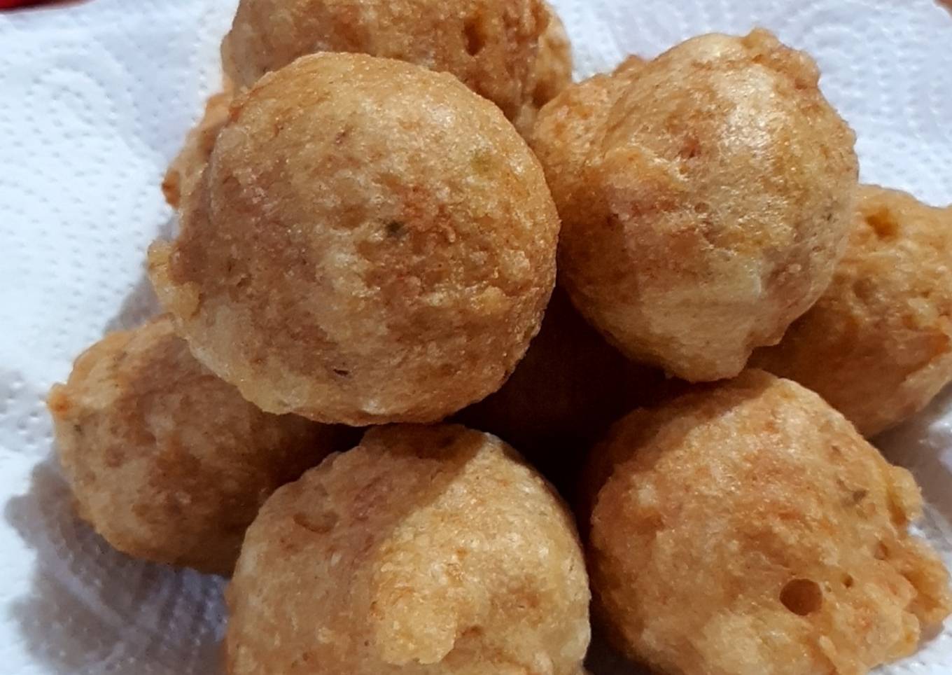 Bakso Goreng Halal rasa Haram, kriuknya tahan lama. Enak Banget