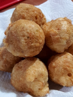 Foto resep Bakso Goreng Halal rasa Haram, kriuknya tahan lama. Enak Banget