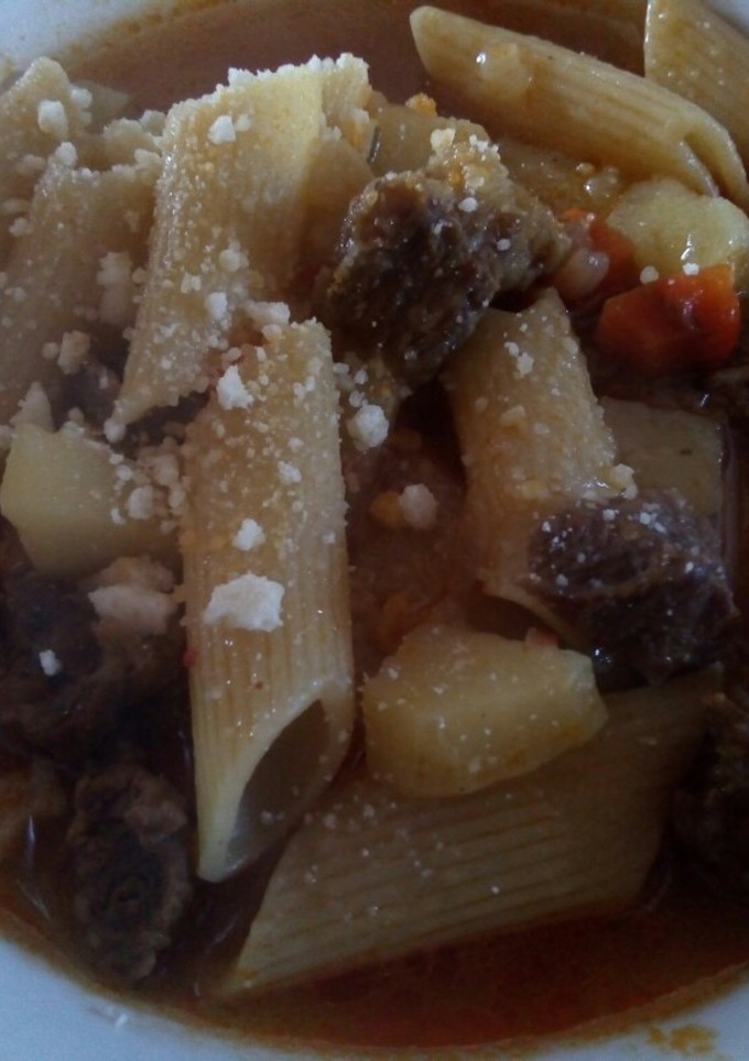 Una foto de Guiso de fideos