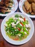 Sayur Bayam Telur Asin
