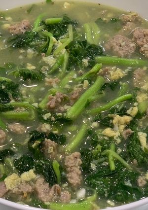 Foto resep Bayam Cah Daging Sapi