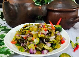 Foto resep Acar Kiam Chai (Sawi Asin) jeruk Sonkit