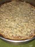 Kuchen de manzana con migas