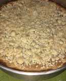Kuchen de manzana con migas