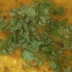 A picture of Yellow dal.